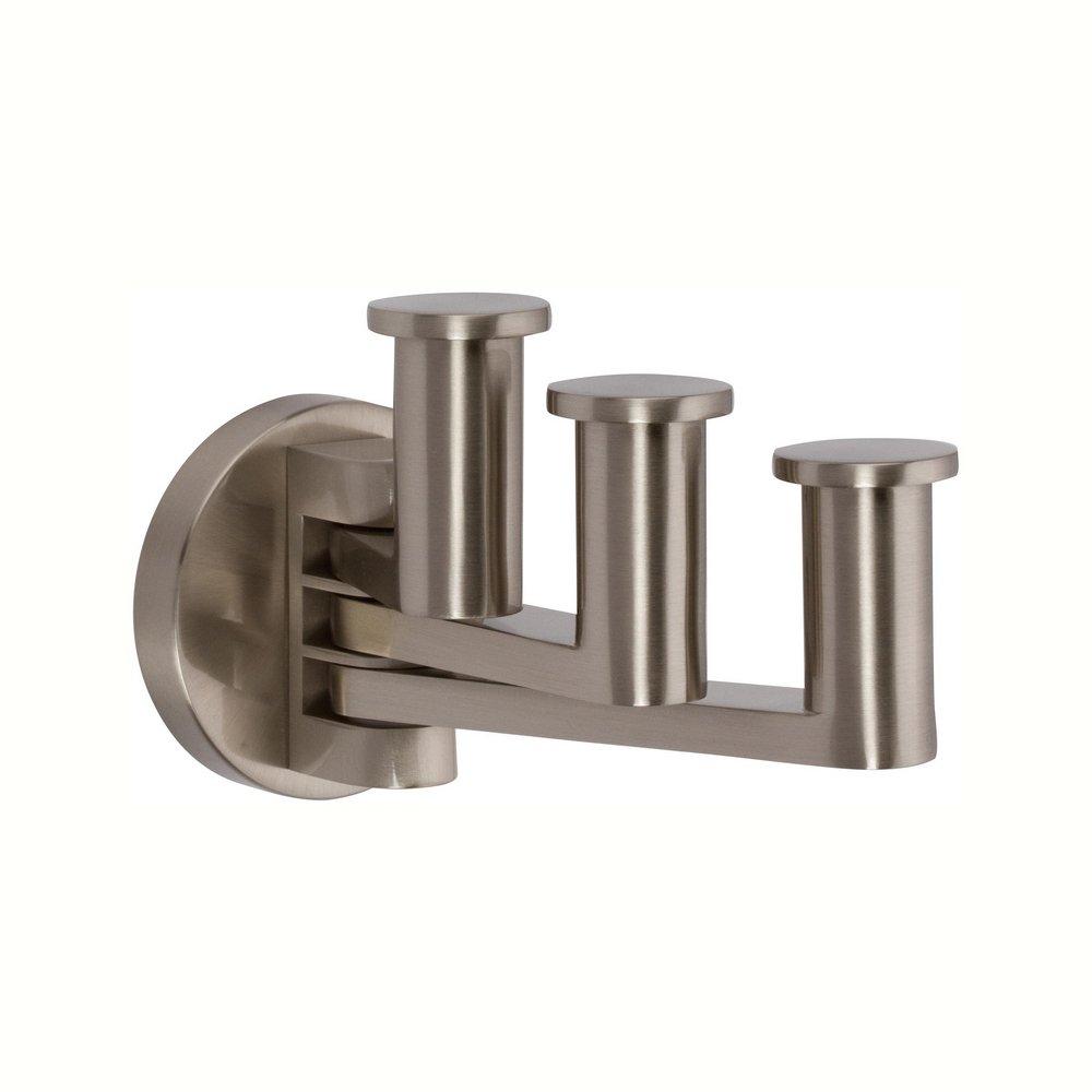 Ginger Satin Nickel 3 Robe Hook 