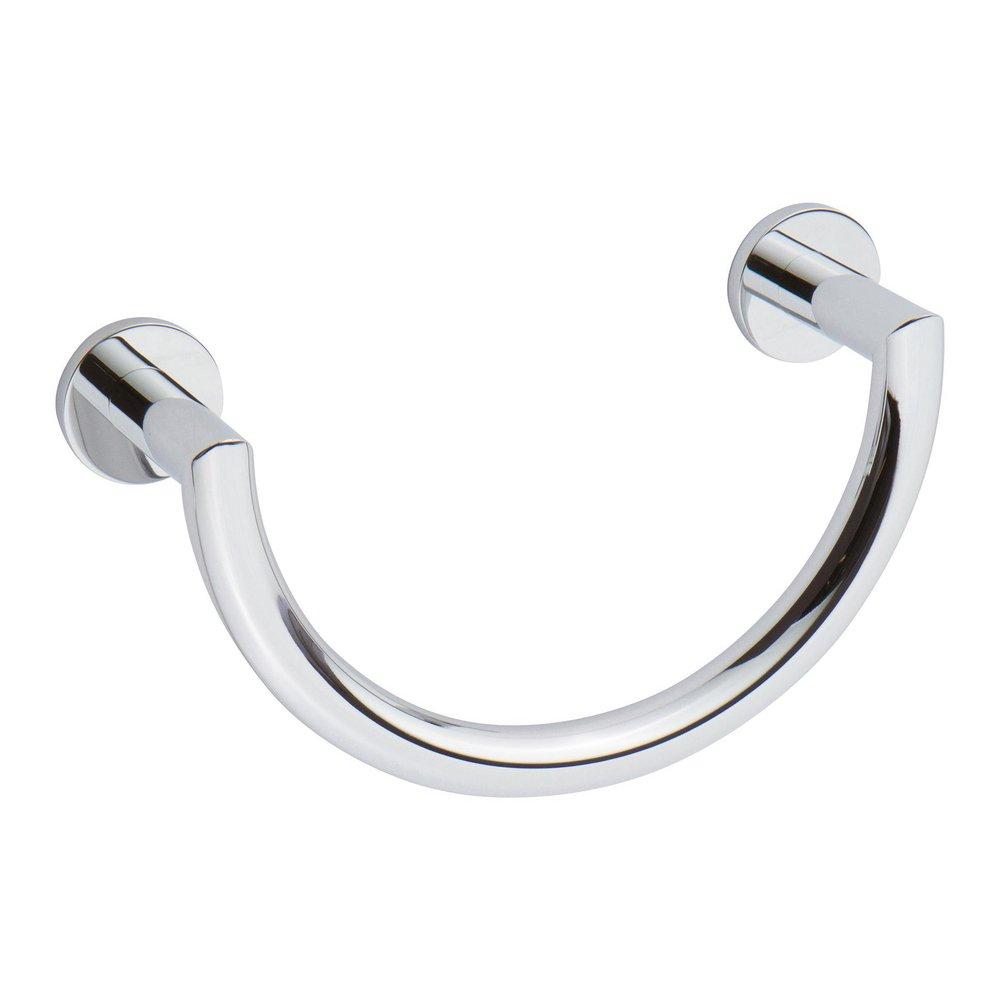 Ginger Polished Chrome Round Open Towel Ring 