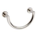 Ginger Polished Nickel Round Open Towel Ring 