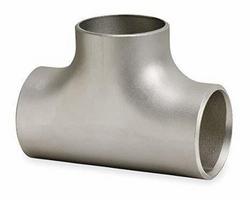 4 in. Plain End 304L Stainless Steel Tee