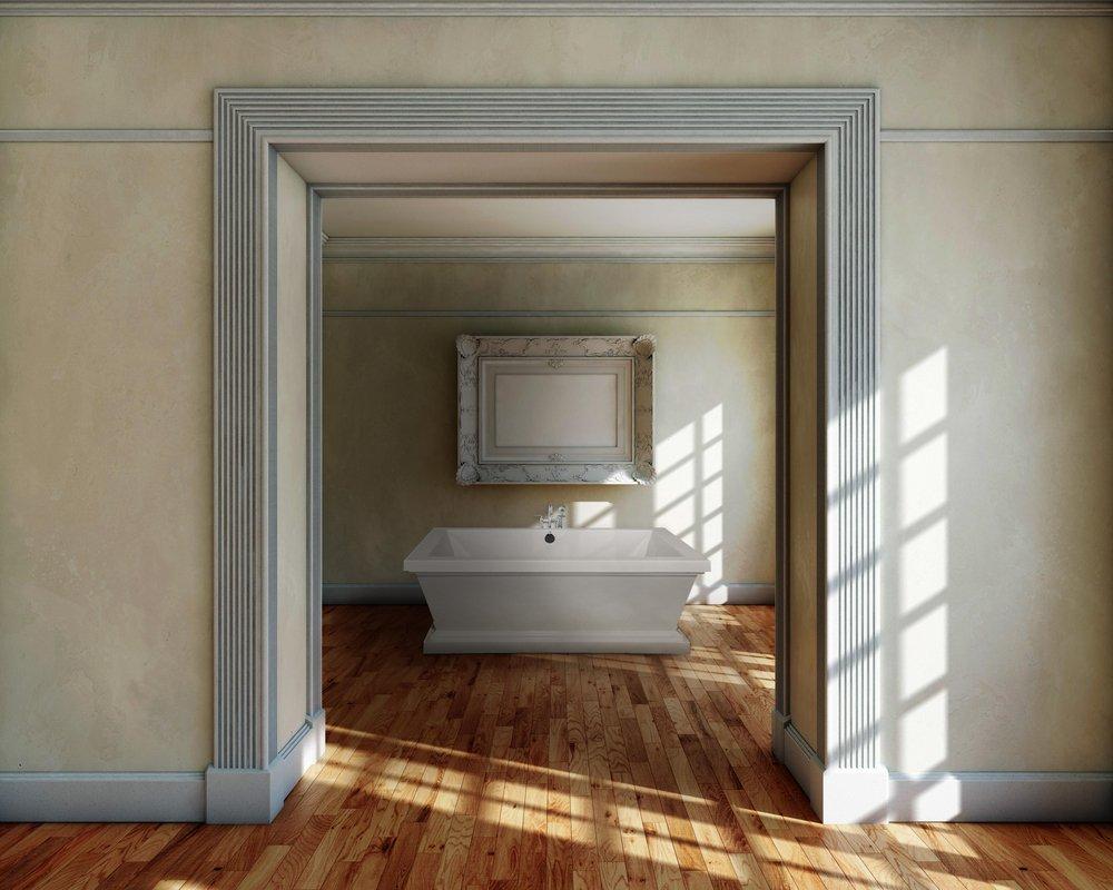 Hydro Systems White 72 x 48 in. Oval in Rectangle Whirlpool Bathtub with Combo System and Rear Drain 