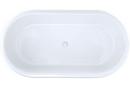 Hydro Systems White 60 x 32 in. Drop-In Bathtub with Center Drain 