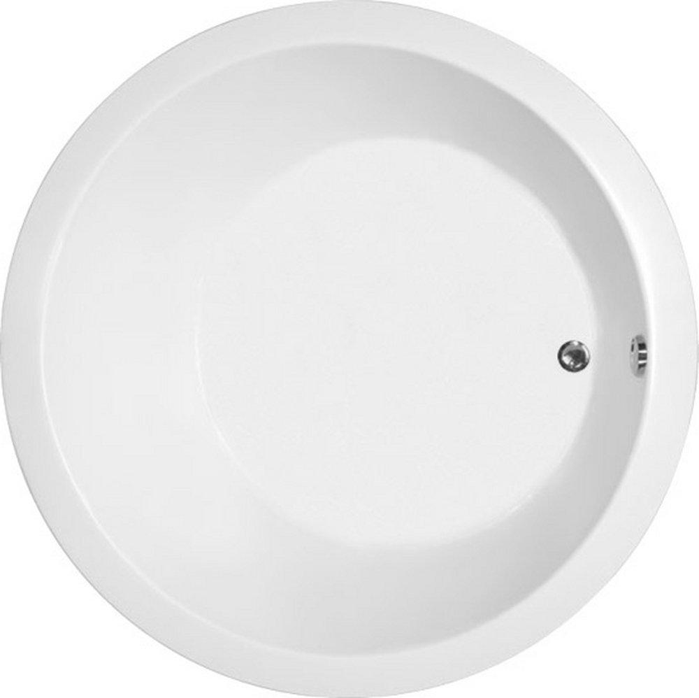 Hydro Systems White 60 x 60 in. Combo Drop-In Bathtub with End Drain 