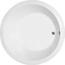 Hydro Systems White 60 x 60 in. Combo Drop-In Bathtub with End Drain 