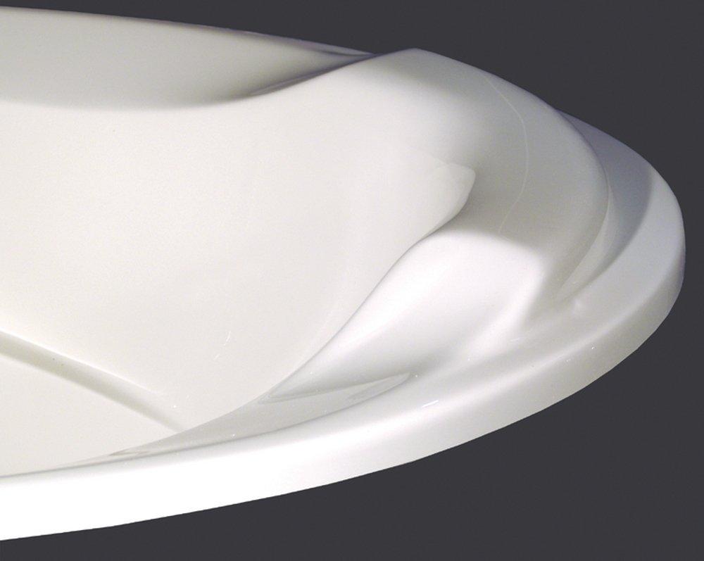 Hydro Systems Biscuit 60 x 36 in. Soaker Drop-In Bathtub with End Drain 