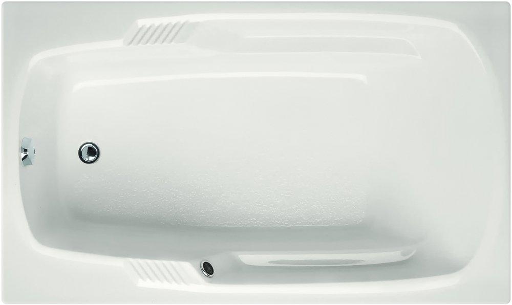 Hydro Systems White 66 x 36 in. Combo Drop-In Bathtub with End Drain 