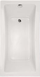 Hydro Systems White 60 x 32 in. Drop-In Bathtub with End Drain 