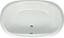 74 x 44 in. Drop-In Bathtub with Side Drain in Biscuit