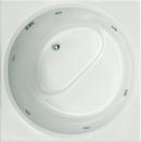 40 x 40 in. Whirlpool Drop-In Bathtub with Corner Drain in White