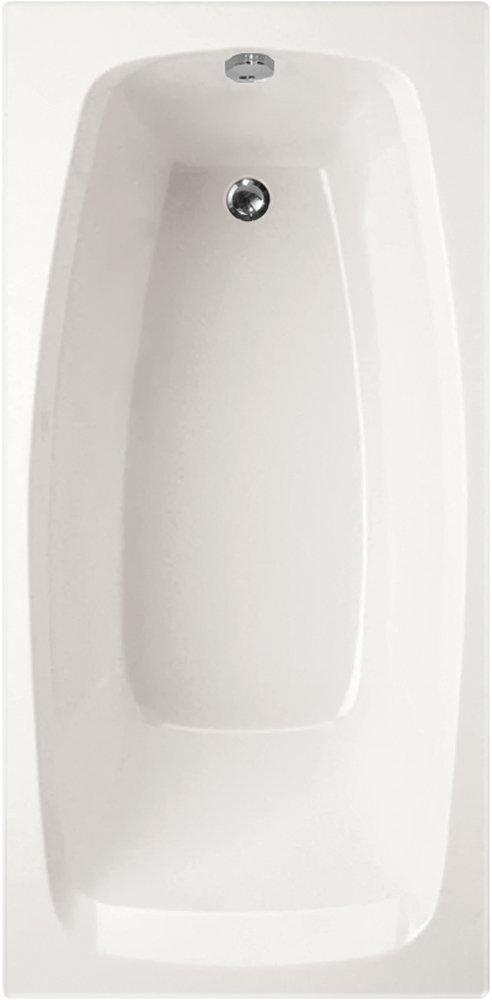 Hydro Systems White 60 x 30 in. Air Bath Drop-In Bathtub with End Drain 