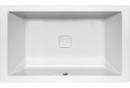 Hydro Systems White 72 x 42 in. Combo Drop-In Bathtub with Center Drain 