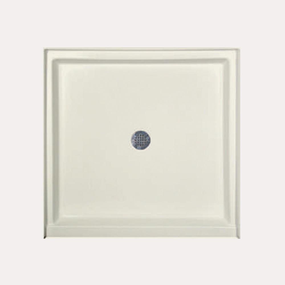 36 X 34 Center Acrylic Shower Pan BONE 