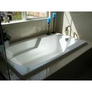 Hydro Systems White 66 x 38 in. Soaker Drop-In Bathtub with Center Drain 