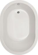Hydro Systems White 60 x 32 in. Drop-In Bathtub with End Drain 