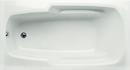 Hydro Systems White 66 x 34 in. Combo Drop-In Bathtub with End Drain 