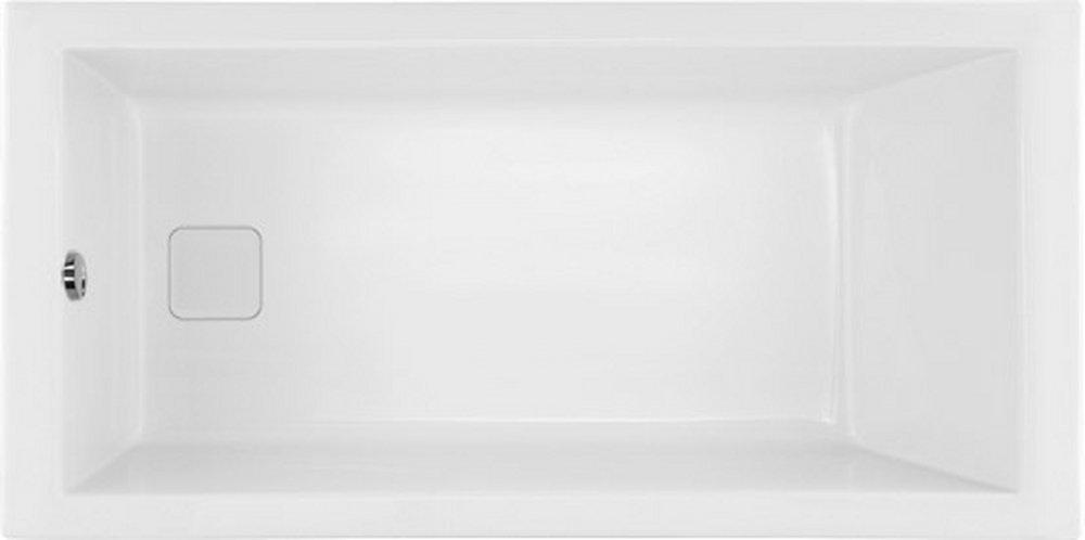 Hydro Systems White 66 x 36 in. Whirlpool Drop-In Bathtub with End Drain 