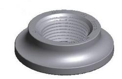1/2 in. Carbon Steel Threaded Tank Flange ASTM A105
