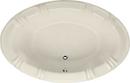 Hydro Systems Biscuit 66 x 42 in. Drop-In Bathtub with Center Drain 