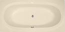 Hydro Systems Biscuit 72 x 36 in. Soaker Drop-In Bathtub with Center Drain 
