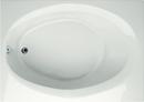 Hydro Systems Biscuit 71-1/2 x 42-1/2 in. Drop-In Bathtub with End Drain 