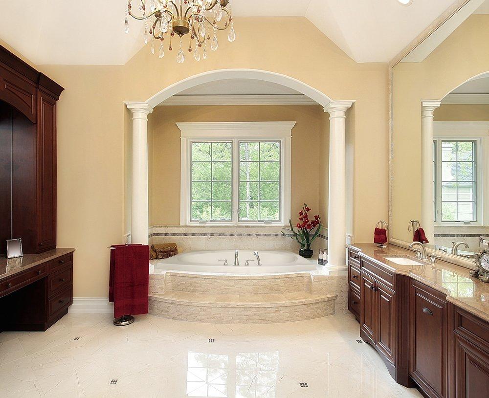 Hydro Systems White 82 x 63 in. Whirlpool Drop-In Bathtub with Center Drain 