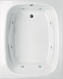 Hydro Systems White 60 x 48 in. Combo Drop-In Bathtub with End Drain 