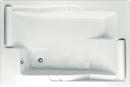 Hydro Systems Biscuit 72 x 48 in. Combo Drop-In Bathtub with End Drain 