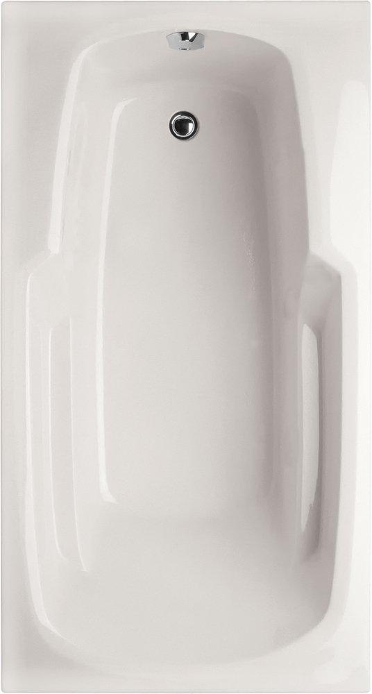 Hydro Systems Biscuit 66 x 34 in. Drop-In Bathtub with End Drain 