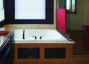 Hydro Systems White 60 x 42 in. Combo Drop-In Bathtub with Center Drain and with Side Drain 