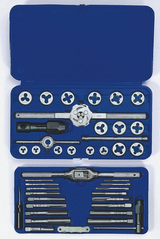 Irwin Industrial Tool Blue Tap and Die Set 