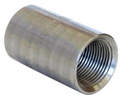 2-1/2 in. Threaded Extra Heavy Steel Tapered Black Malleable Coupling