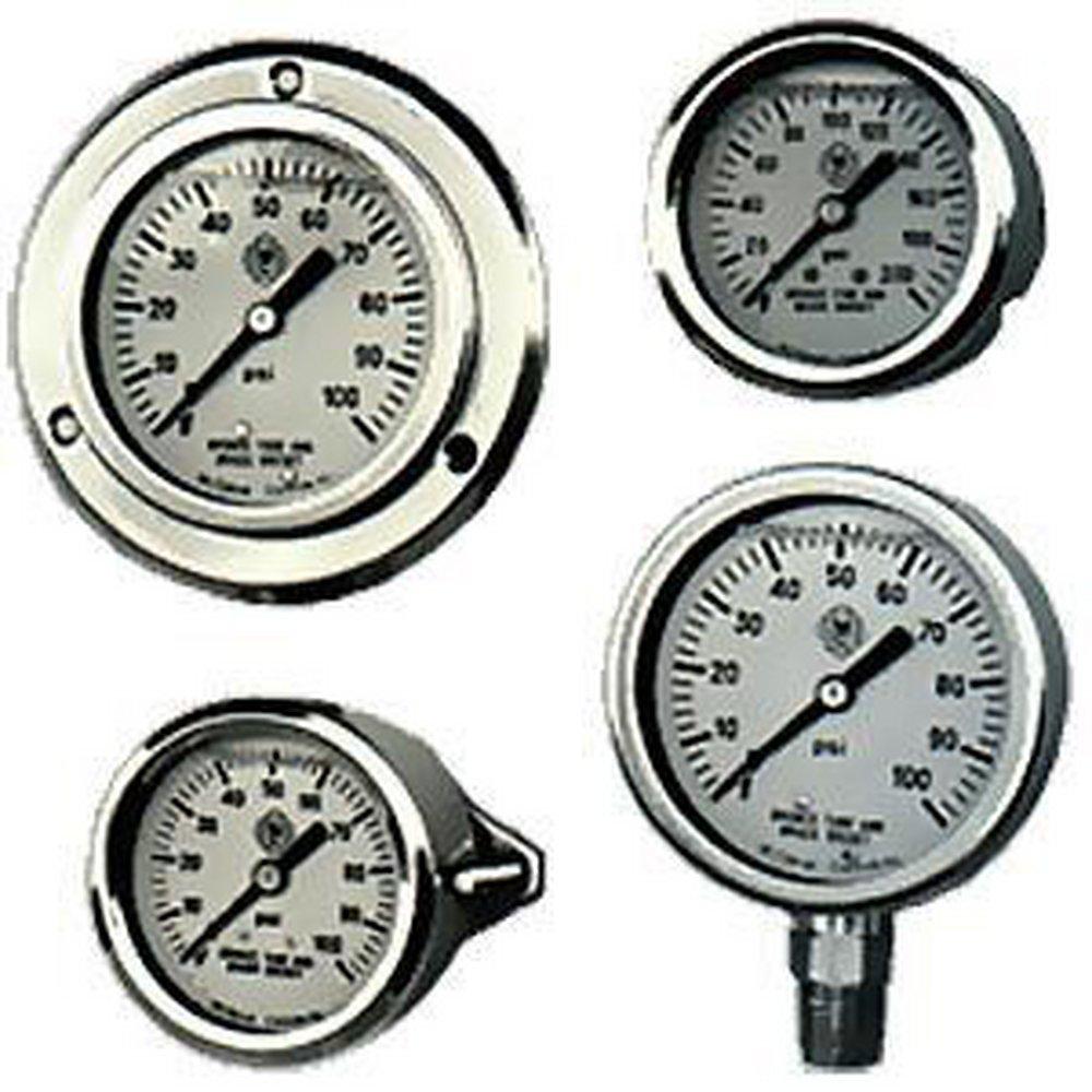Marshalltown Instrument Liquid Filled Service Gauge 