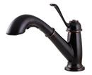 2.2 gpm Single Lever Handle Deckmount Kitchen Sink Faucet Pull-Out Spout in Tuscan Bronze