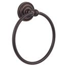 Round Closed Towel Ring in Tuscan Bronze
