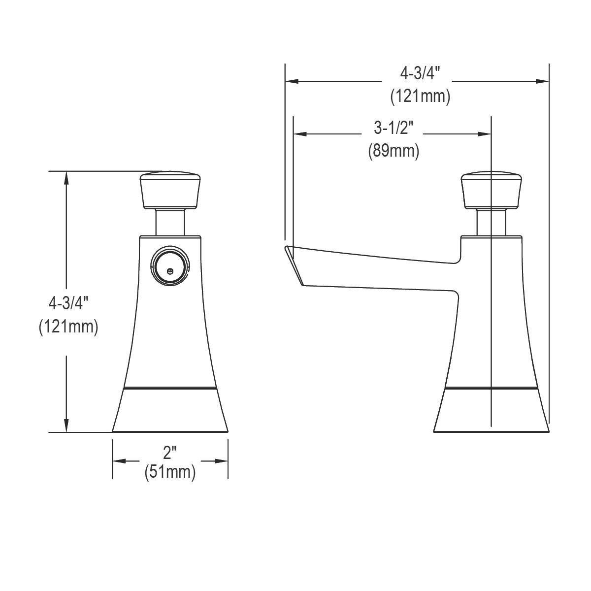 Elkay Lustrous Steel Deckmount Soap Dispenser 