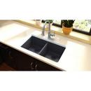 Elkay Dusk Grey 33 x 18-1/2 in. No Hole Composite Double Bowl Undermount Kitchen Sink 