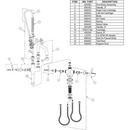 Elkay Stainless Steel 40-13/16 in. In-Wall Bottle Filling Station 