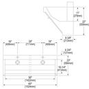 Elkay Light Grey 40-13/16 in. 8 gph In-Wall Bottle Filling Station and Chiller 