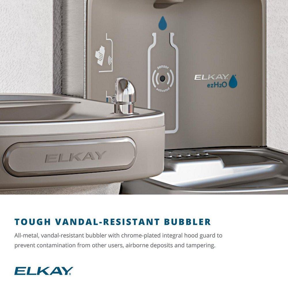 Elkay Stainless Steel Lead Law Compliant Wall Mount ADA 8GPH Single FILL & Water Cooler 