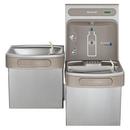 Elkay Stainless Steel 39-1/16 in. Bottle Filling Station with Water Cooler 