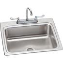 25 in. Drop-in Stainless Steel Single Bowl Kitchen Sink in Lustrous Satin