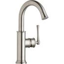 Single Lever Handle Bar Faucet in Lustrous Steel