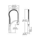 Elkay Polished Chrome Single Handle Kitchen Faucet 