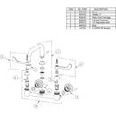 Elkay Dusk Grey 33 x 22 in. No Hole Composite Double Bowl Drop-in Kitchen Sink 