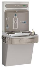 Wall Mounted Drinking Fountain and Hands Free Bottle Filling Station with Cooler