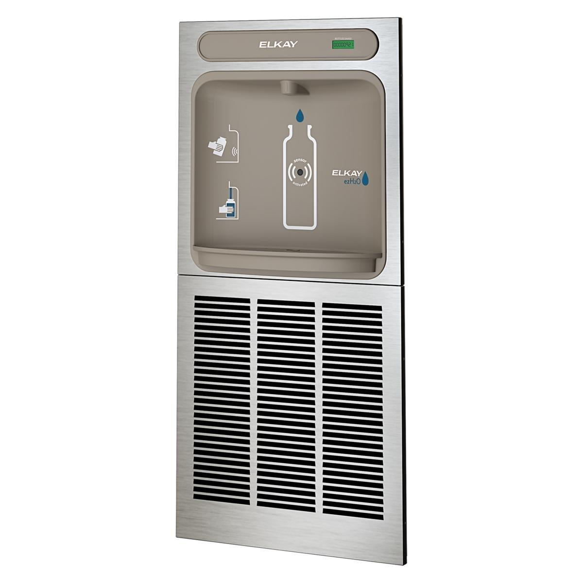 Elkay Stainless Steel Stainless Steel Indoor Bottle Filling Station 