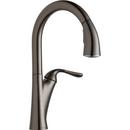 Single Handle Pull Down Kitchen Faucet in Antique Steel