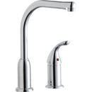 Elkay Polished Chrome Single Handle Kitchen Faucet 