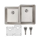 Elkay Lustrous Steel Single Handle Pull Down Kitchen Faucet 