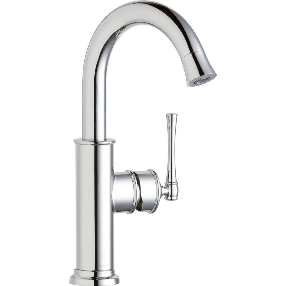 Elkay Polished Chrome Single Lever Handle Bar Faucet 